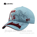 Bordir 3D dan topi baseball cetak